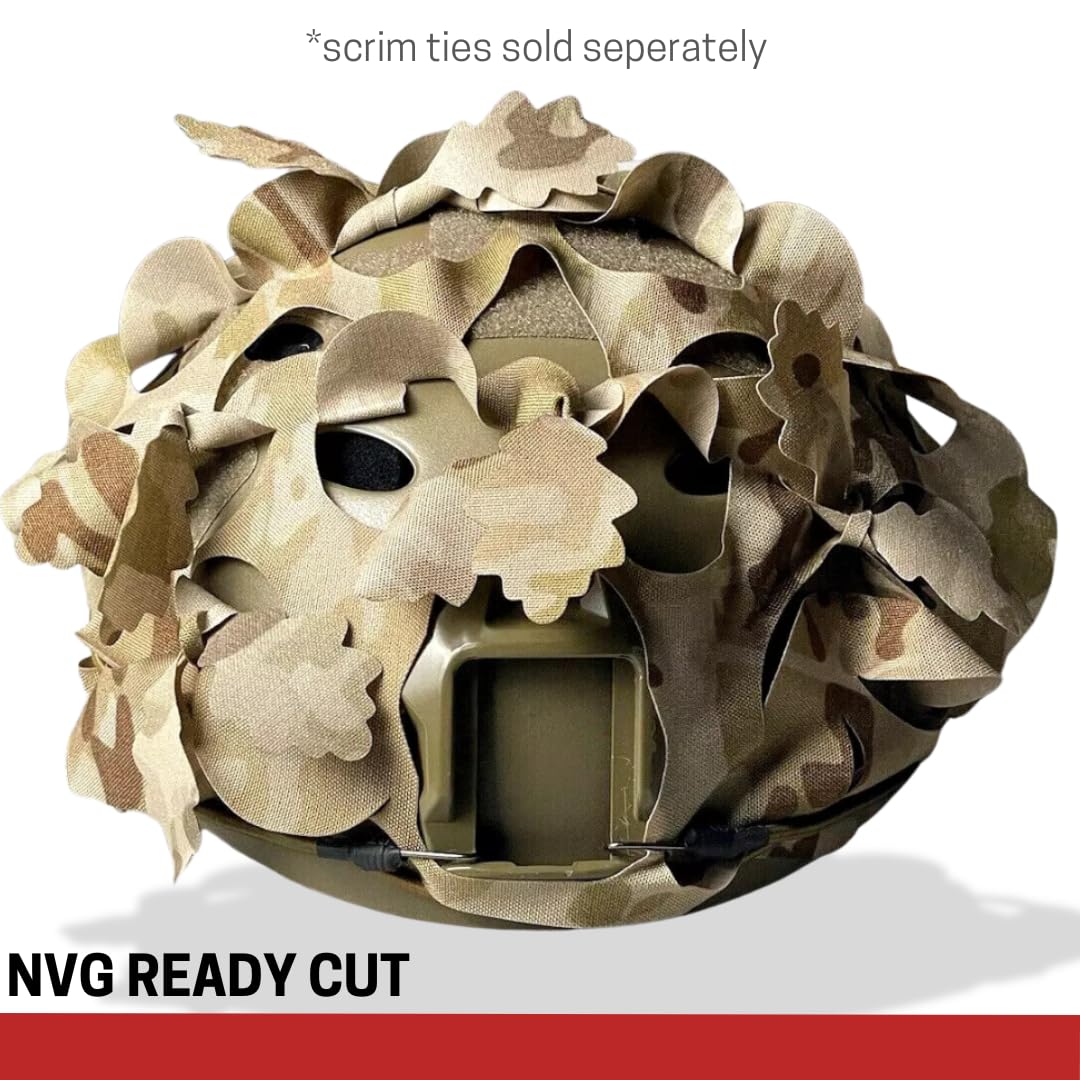 Amazon.com : Sable Defense USA - Cordura Helmet Scrim, Helmet Camo
